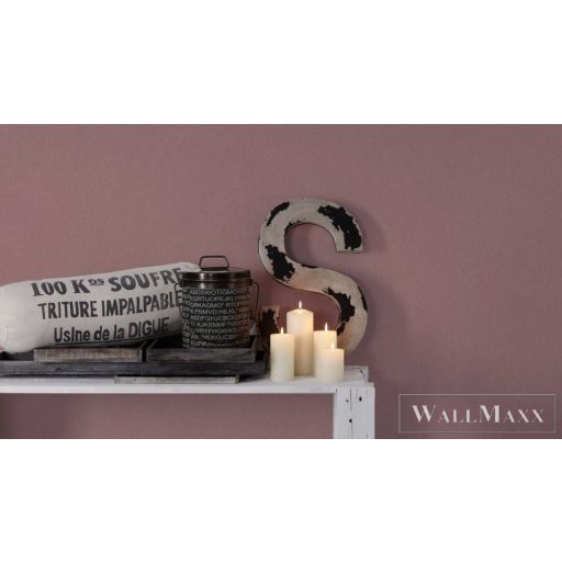 AS Creation Dream Flowery 38373-0 lila Egyszínű Uni gyapjú-rost tapéta