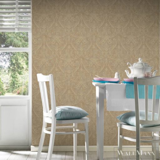 AS CREATION Alberto 38381-1 arany barokk mintás elegáns XXL tapéta