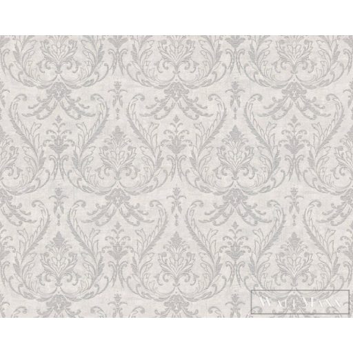 AS CREATION Alberto 38381-3 ezüst barokk mintás elegáns XXL tapéta