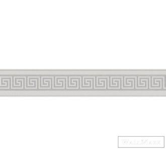   AS CREATION Only Borders 38391-4 ezüst görög mintás klasszikus bordűr