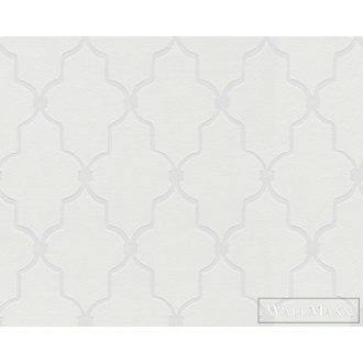   AS CREATION MeisterVlies Create 38457-1 fehér barokk mintás festhető tapéta