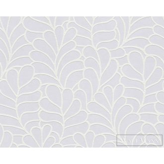   AS CREATION MeisterVlies Create 38459-1 fehér levél mintás festhető tapéta