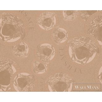   AS CREATION Versace 5 38461-2 réz antik mintás elegáns tapéta