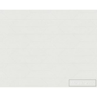   AS CREATION MeisterVlies7 38477-1 fehér geometrikus festhető tapéta