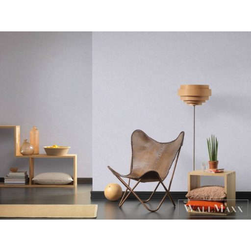 AS CREATION Alberto 38501-1 szürke absztrakt mintás egyszínű XXL tapéta