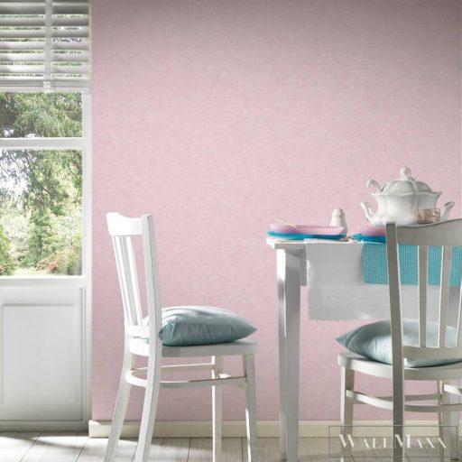 AS CREATION Alberto 38501-6 rózsaszín absztrakt mintás egyszínű XXL tapéta