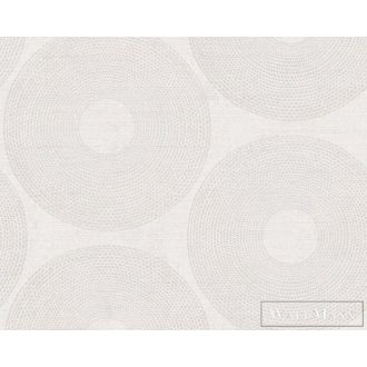   AS CREATION Desert Lodge 38524-1 krémszínű geometriai tapéta