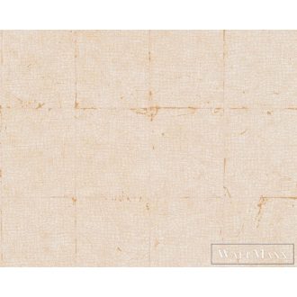   AS CREATION Desert Lodge 38526-1 krémszínű mozaikmintás tapéta