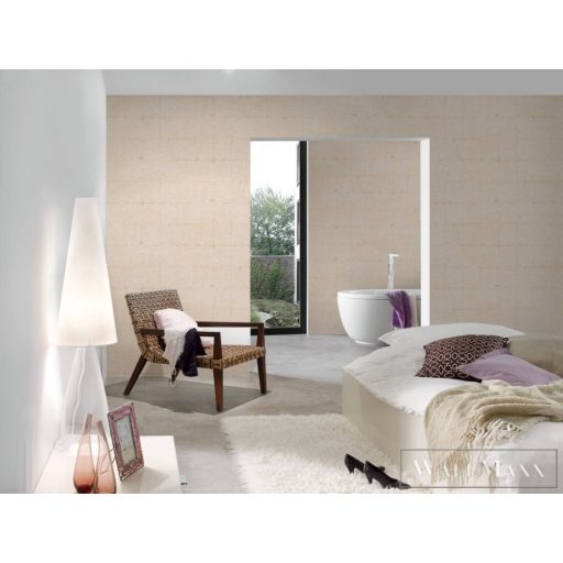 AS CREATION Desert Lodge 38526-1 krémszínű mozaikmintás tapéta