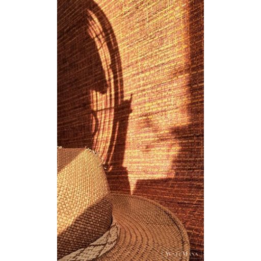 AS Creation Desert Lodge 38527-8 narancssárga, sárga Textil mintás Klasszikus vlies tapéta