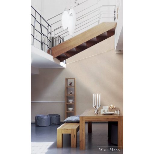 AS Creation Desert Lodge 38528-3 bézs, törtfehér, taupe Textil mintás Klasszikus vlies tapéta