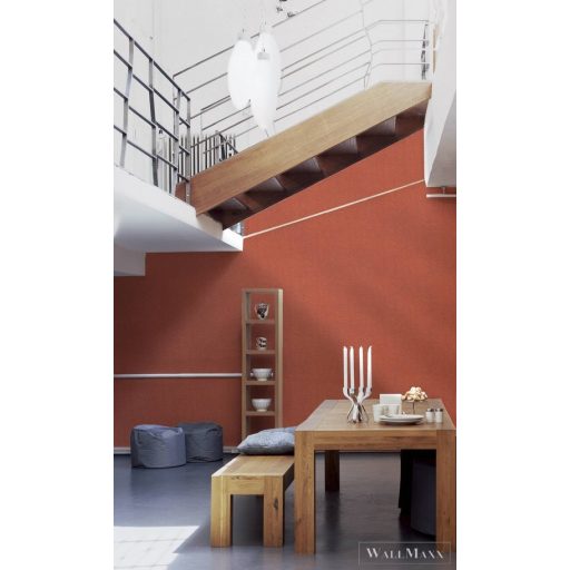 AS Creation Desert Lodge 38529-1 narancssárga, piros Textil mintás Klasszikus vlies tapéta