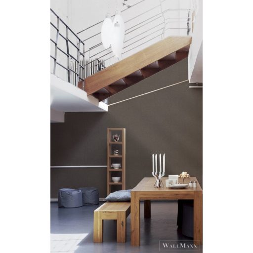 AS Creation Desert Lodge 38529-2 barna Textil mintás Klasszikus vlies tapéta