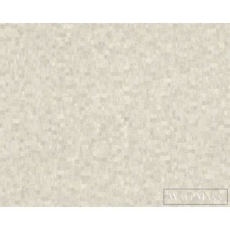 AS CREATION Geo Effect 38593-3 krémfehér modern tapéta