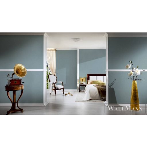 AS CREATION Geo Effect 38594-1 kék struktúrált tapéta