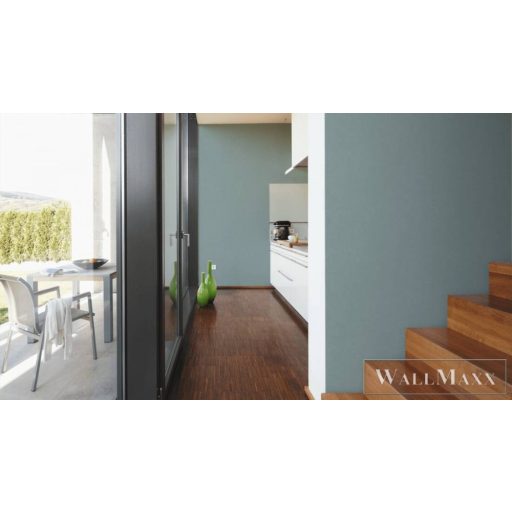 AS CREATION Geo Effect 38594-1 kék struktúrált tapéta