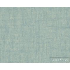   AS Creation Geo Effect 38596-6 kék, zöld, türkiz Textil mintás Klasszikus vlies tapéta