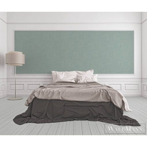 AS Creation Geo Effect 38596-6 kék, zöld, türkiz Textil mintás Klasszikus vlies tapéta