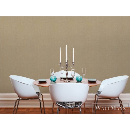 AS Creation Geo Effect 38596-7 zöld Textil mintás Klasszikus vlies tapéta