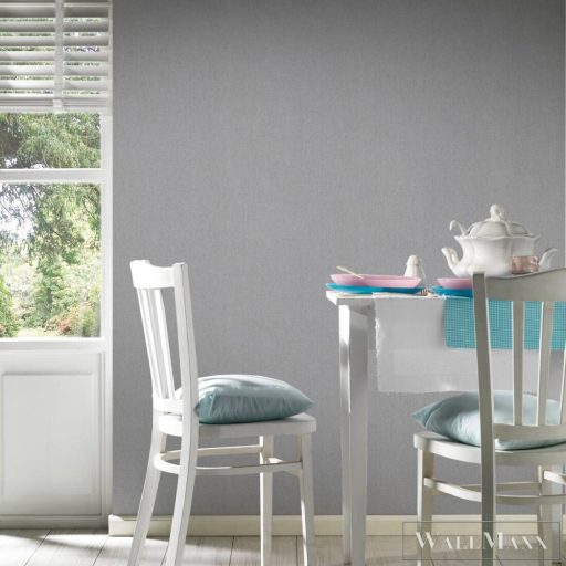 AS Creation Hygge 38599-1 törtfehér Textil mintás Vidéki vlies tapéta