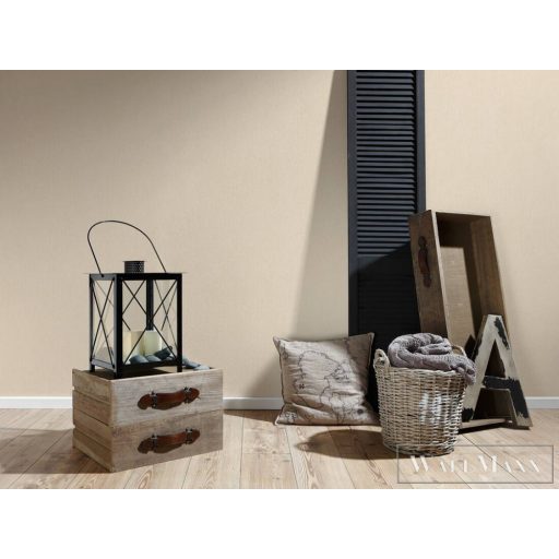 AS Creation Hygge 38599-3 bézs Textil mintás Vidéki vlies tapéta