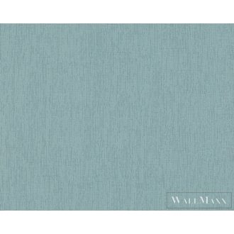   AS CREATION Hygge 38599-4 kék Textil mintás Vidéki vlies tapéta