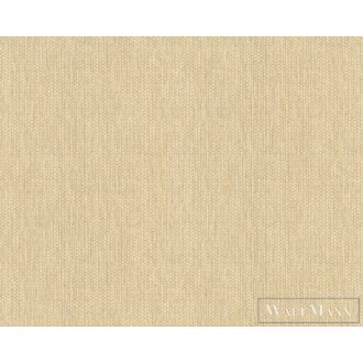   AS CREATION Prior 38605-3 sárga textil mintás modern XXL tapéta