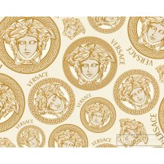   AS CREATION Versace 5 38611-5 krémszínű antik mintás elegáns tapéta
