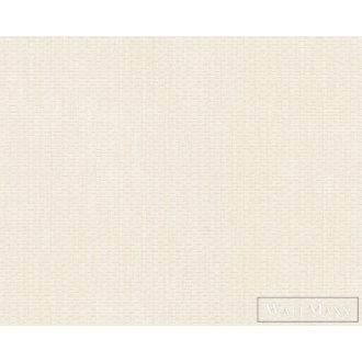   AS CREATION Hygge 38612-1 krémszínű, fehér Textil mintás Vidéki vlies tapéta