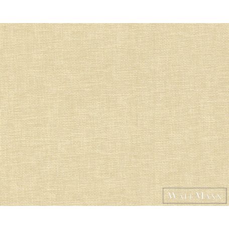 AS CREATION Hygge 38613-4 bézs, sárga Textil mintás Vidéki vlies tapéta