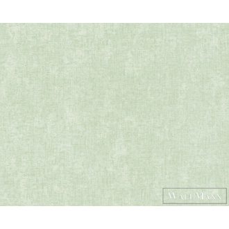   AS CREATION Hygge 38615-2 zöld Textil mintás Vidéki vlies tapéta