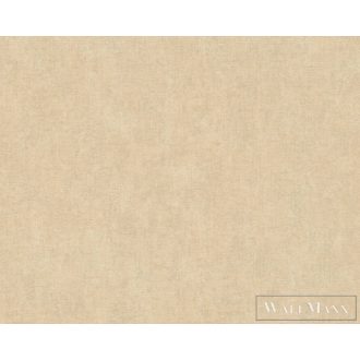   AS CREATION Hygge 38615-5 bézs, sárga Textil mintás Vidéki vlies tapéta