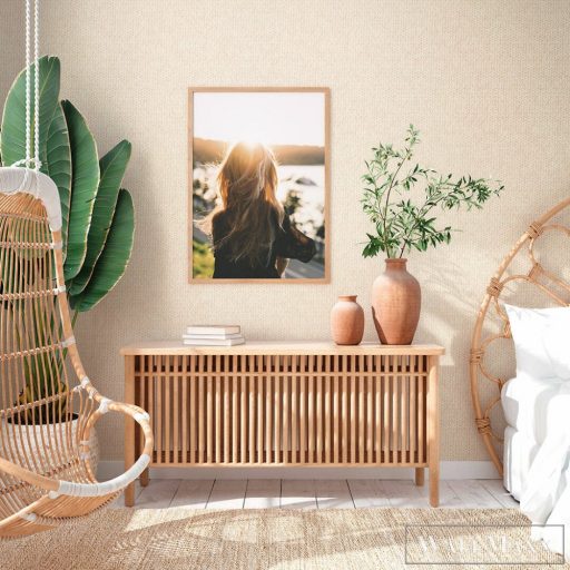 AS CREATION Hygge 38630-1 krémszínű grafikai mintás vidéki tapéta