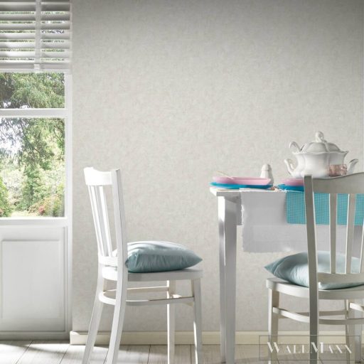 AS CREATION Natural Living 38639-5 krémszínű struktúrált egyszínű tapéta