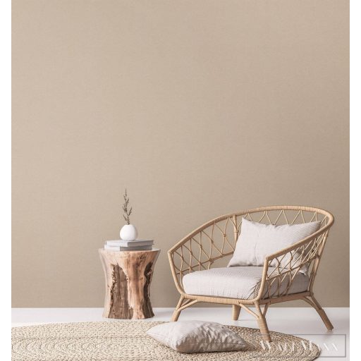 AS CREATION Natural Living 38662-1 bézs textil mintás egyszínű tapéta