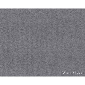   AS CREATION Natural Living 38662-4 fekete textil mintás egyszínű tapéta