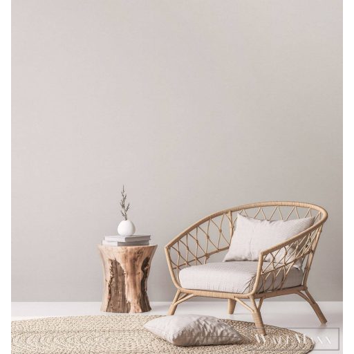 AS CREATION Natural Living 38662-6 fehér textil mintás egyszínű tapéta