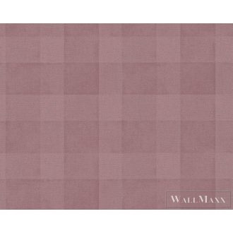   AS CREATION Natural Living 38664-5 rózsaszín kockás vidéki tapéta