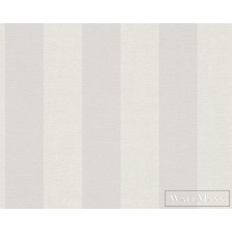   AS CREATION Natural Living 38665-3 fehér csíkos vidéki tapéta