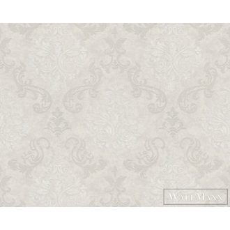   AS CREATION Prior 38673-1 bézs barokk mintás fémhatású XXL tapéta
