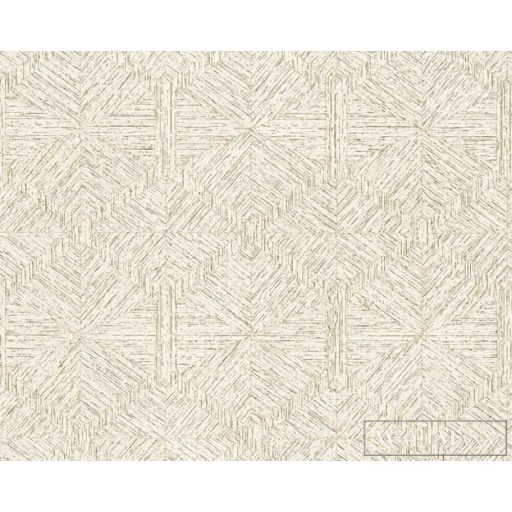 AS CREATION My Home My Spa 38690-3|Modern jellegű bézs hatszög mintás tapéta