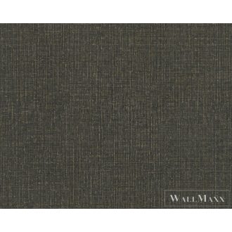   AS Creation My Home My Spa 38694-2 antracit, arany, fémhatású Textil mintás Natur vlies tapéta