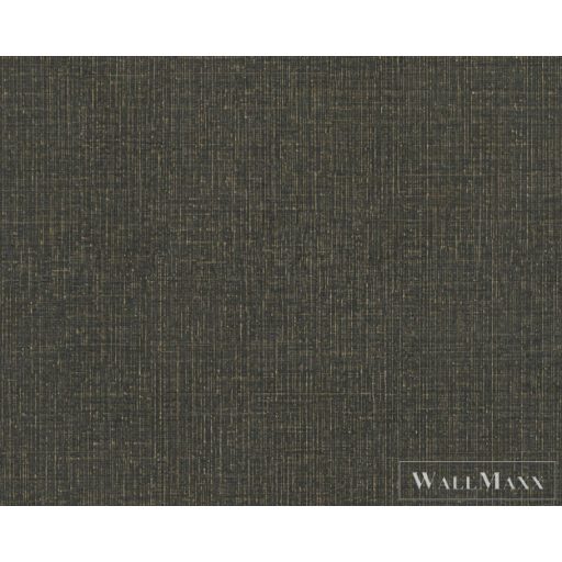 AS Creation My Home My Spa 38694-2 antracit, arany, fémhatású Textil mintás Natur vlies tapéta