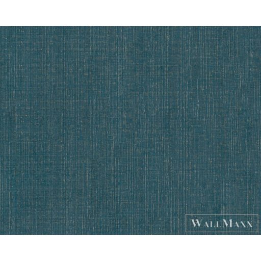 AS Creation My Home My Spa 38694-4 kék, arany, zöld Textil mintás Natur vlies tapéta