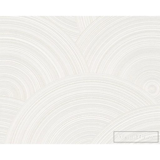 AS Creation My Home My Spa 38696-1 fehér Korong mintás Geometriai vlies tapéta