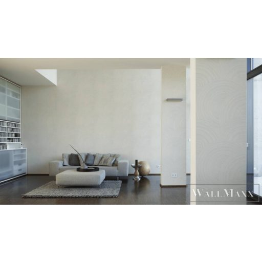 AS Creation My Home My Spa 38696-1 fehér Korong mintás Geometriai vlies tapéta