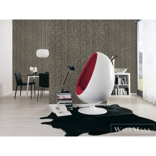 AS CREATION My Home My Spa 38697-1|Népművészet jellegű arany haránt csíkos tapéta