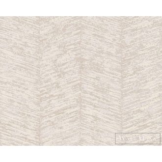   AS CREATION My Home My Spa 38697-3|Népművészet jellegű bézs haránt csíkos tapéta