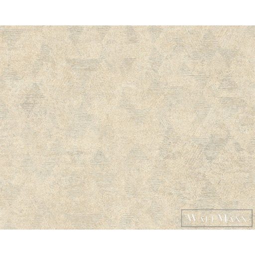 AS CREATION My Home My Spa 38698-2|Grafikus jellegű bézs ujjlenyomat mintás tapéta