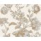 AS CREATION My Home My Spa 38700-3|Barokk jellegű krémszínű rózsa mintás tapéta